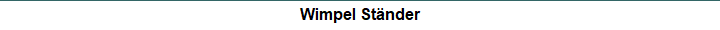 Wimpel Stnder
